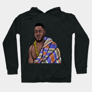 Black Pride Black King Kente Design Melanin Pride Hoodie